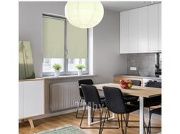 Рулонная штора Delfa Сантайм Эстера Термо-Блэкаут СРШ-01М 70301 (43x170, серо-зеленый)
