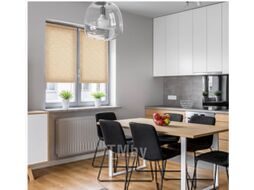 Рулонная штора Delfa Сантайм Жаккард Версаль СРШ-01М 8702 (62x170, бежевый)
