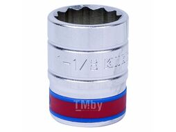 Головка торцевая стандартная двенадцатигранная KING TONY 3/4", 1&1/8", дюймовая 633036S