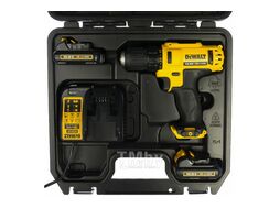 компактная дрель-шуруповерт DEWALT 12 В XR 180 Вт DCD710C2-KS