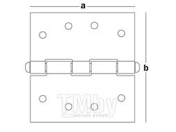 Петля универсальная EKT 60x40x1 PU-60 (шт) CV501247
