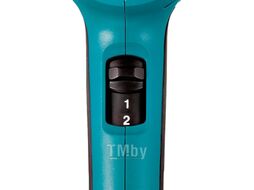 Термовоздуходувка MAKITA HG 6031 VK в чем. + набор сопл (1800 Вт, 2 скор., 50-600 С, ступенч. рег.)