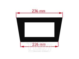 Incar RAU4-03 - Переходная рамка Audi A4 (2000+) 2/1DIN (широкая)