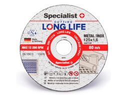 Диск отрезной по металлу/нерж 125х1,6х22 мм OSA Specialist+®