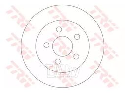 Тормозной диск Chrysler Voyager (1995-), Dodge Caravan (2000-), Jeep Cherokee (2001-) R TRW DF4336