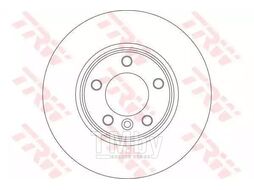 Диск тормозной передн BMW: 5 03-, 5 Touring 04-