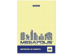 Блокнот Erich Krause Megapolis. Yellow Concept / 49800