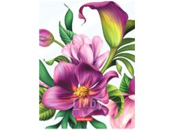 Папка для бумаг Erich Krause Tropical Flowers / 49368
