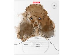 Тетрадь Erich Krause Дружок / 51425 (24л, клетка)