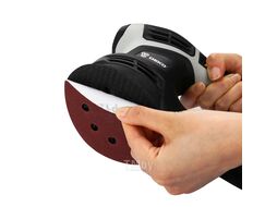Набор шлифовальных кругов D 125, зерно P40, P80, P120, P240 к эксцентриковым шлифмашинам SD20-1 (20 шт) Deko 065-0892