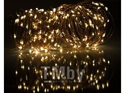 Светильник садовый на солнечной батарее SLR-G03-100Y ФАZА (нить, желт. 100 LED)