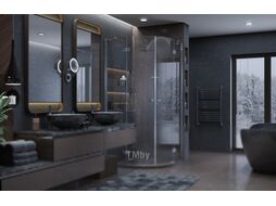 Душевой уголок Ambassador Set 90x90 / 12011101-ST2 (с душевым трапом)