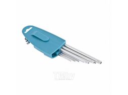 Набор ключей имбусовых TORX-TT, 9 шт:T10-T50, экстра-длин., S2, сатинированные Gross 16408