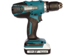 Аккум. дрель-шуруповерт MAKITA DF 457 DWLE в чем. + фонарь (18.0 В, 2 акк., 1.5 А/ч Li-Ion, 2 скор., 42 Нм, шурупы до 10 мм)