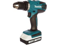 Аккум. дрель-шуруповерт MAKITA DF 457 DWLE в чем. + фонарь (18.0 В, 2 акк., 1.5 А/ч Li-Ion, 2 скор., 42 Нм, шурупы до 10 мм)