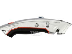 Нож с выдвижным трапециевидным лезвием (1+3 шт.) SK5, Zn Yato YT-75201