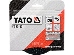 Диск фреза шлиф. по дереву для УШМ 125мм Yato YT-59169