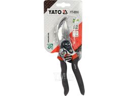 Секатор 205мм для живых веток d15мм Yato YT-8800
