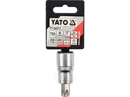 Головка 1/2" - вставка T55 L55мм Yato YT-04317