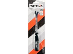 Съёмник крепежа обивки 230мм Yato YT-0841