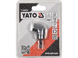 Держатель угловой 37мм для бит 1/4" (1200об/мин., 12Nm) Yato YT-04632