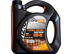 Масло моторное полусинтетическое API CF-4 ONZOIL ONZOIL SAE 10W40 TURBO DIESEL LUX CF-4 9L