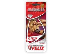 Ароматизатор подвесной бумажный FELIX Elegance Клубника 411040130