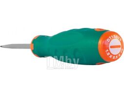 Отвертка стержневая шлицевая ANTI-SLIP GRIP, SL5.5х75 мм Jonnesway D71S575