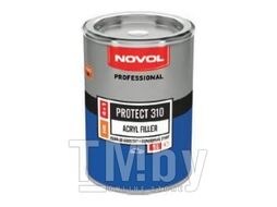 Грунт акриловый черный (без отвердителя) NOVOL PROTECT 310 HS 1 л 37141
