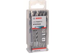 Сверло по металлу HSS PointTeQ 135 D4,9 52мм (10шт) 2.608.577.217 BOSCH