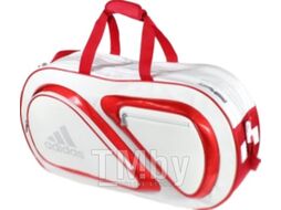 Спортивная сумка Adidas Pro Line Compact Bag / BPRO 05W (белый/красный)