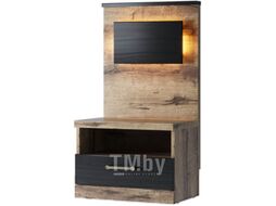 Тумба Anrex Jagger 1S (дуб монастырский/черный)