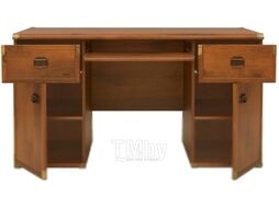 Компьютерный стол BMK Индиана JBIU 2D2S 140 (дуб шутер)