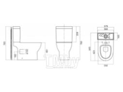 Сливной бачок BelBagno BB130T