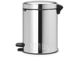 Мусорное ведро Brabantia Pedal Bin NewIcon / 112621 (5л, стальной полированный)