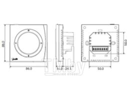 Теплый пол электрический Devi DEVIcomfort 150T 3.5кв.м (с терморегулятором ECtemp Next Plus)