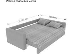Диван угловой Divanta Эдем 3-1 правый