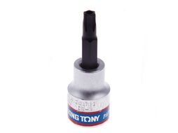 Насадка (бита) торцевая KING TONY 3/8", TORX, T30, L = 50 мм, с отверстием 302730