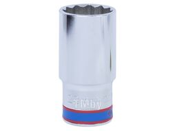 Головка торцевая глубокая двенадцатигранная KING TONY 1/2", 29 мм 423029M