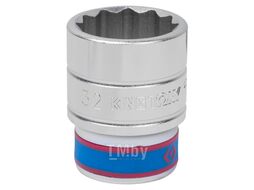 Головка торцевая стандартная двенадцатигранная KING TONY 3/4", 32 мм 633032M