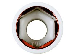 Головка торцевая ударная глубокая KING TONY 1/2", 21 мм, тонкостенная, пластиковая защита 494521MX