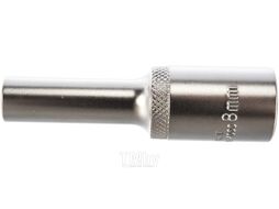Головка торцевая глубокая шестигранная 1/2", 08 мм МАСТАК 001-40008