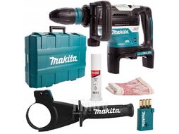Перфоратор аккумуляторный MAKITA SDS-Max BLmotor (без АКБ и ЗУ / AWS / Кейс) DHR400ZKUN