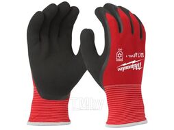 Зимние перчатки с защитой от порезов MILWAUKEE уровень 1, размер L/9, 12 пар 4932471607