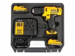 компактная дрель-шуруповерт DEWALT 12 В XR 180 Вт DCD710D2-KS