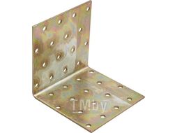 Крепежный уголок EKT 40x40x120/2 KM20, желтый цинк (шт) CV012265