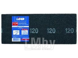 Сетка абразивная LIDER 115х280мм, зерно 180, окс.алюм (упак/5шт) E051616