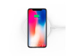Беспроводное ЗУ Deppa Qi Fast Charger, 10W, стандарт Qi, белый, арт. 24001