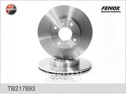 Диск тормозной Nissan Almera 00-, Primera 96-02 280x22x4, Передний FENOX TB217893