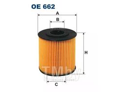 Фильтр масляный Volvo C70 7/98->, S40 7/97->, S70 7/98->, S80, V40 7/97->, V70 7/98-> FILTRON OE662